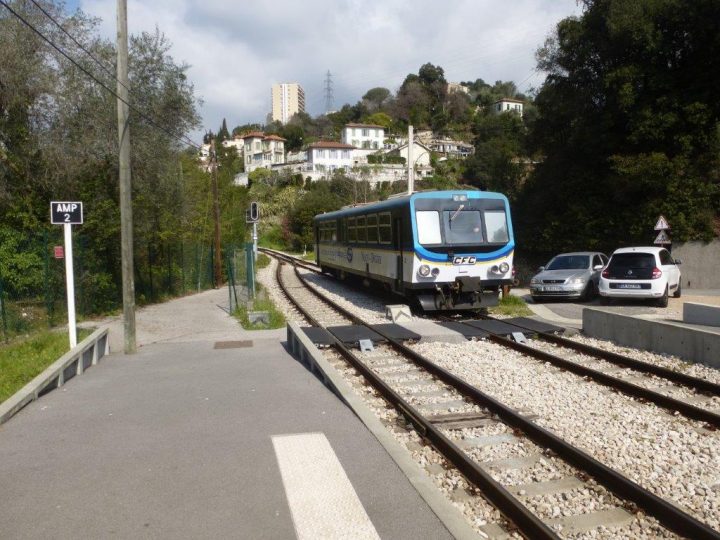 1Er Avril 2017 – De Nice À Puget-Théniers Avec Les Chemins pour Gare Des Chemins De Fer De Provence