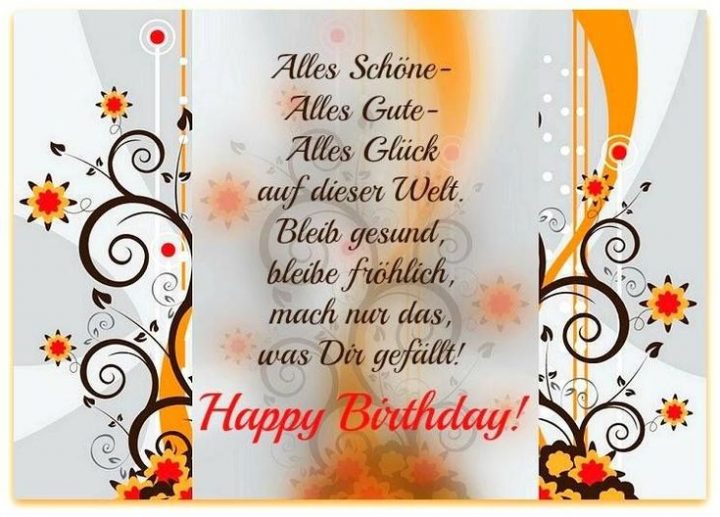 alles gute zum wiegenfest