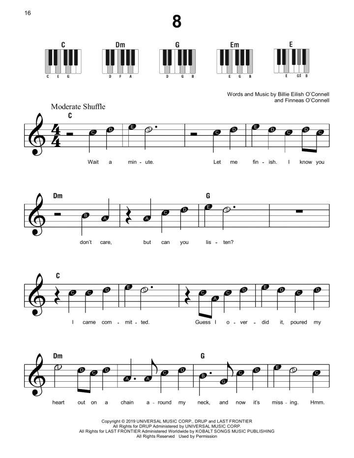 the 30th chords