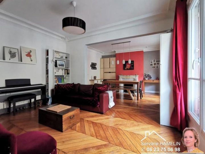 Appartement Moulures Cheminee Parquet Paris – Immoselection intérieur Moulure Pour Cheminée