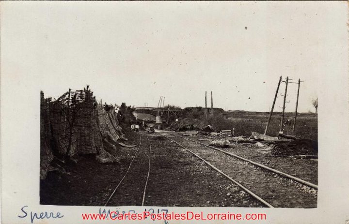 Cartes Postales Anciennes De Lorraine – Pont Et Voies pour Traverse De Chemin De Fer Le Bon Coin