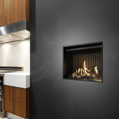 Cheminée À Gaz – G60/48F – Kalfire Fireplaces avec Cheminée Fermée