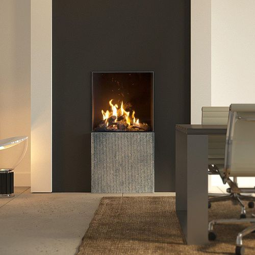 Cheminée À Gaz – Gp60/59F – Kalfire Fireplaces avec Cheminée Fermée