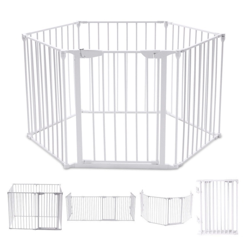 Costway Barrière De Sécurité Enfant Bébé Grille De intérieur Protection Cheminée Bébé