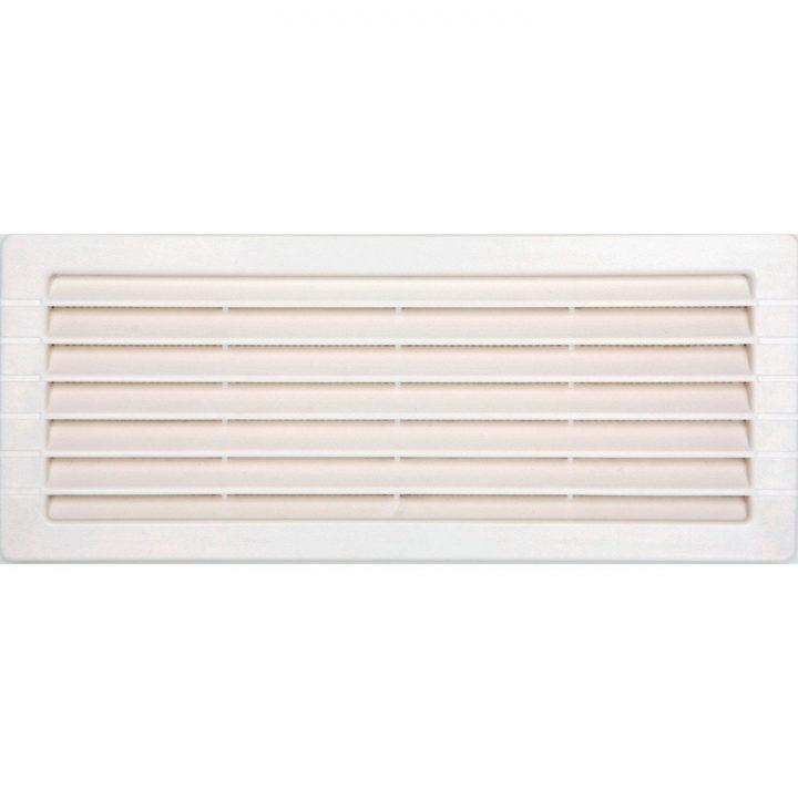 Grille D'Aération Abs Naturel, L.10.7 X L.26 Cm | Leroy Merlin intérieur Grille Aération Cheminée Leroy Merlin