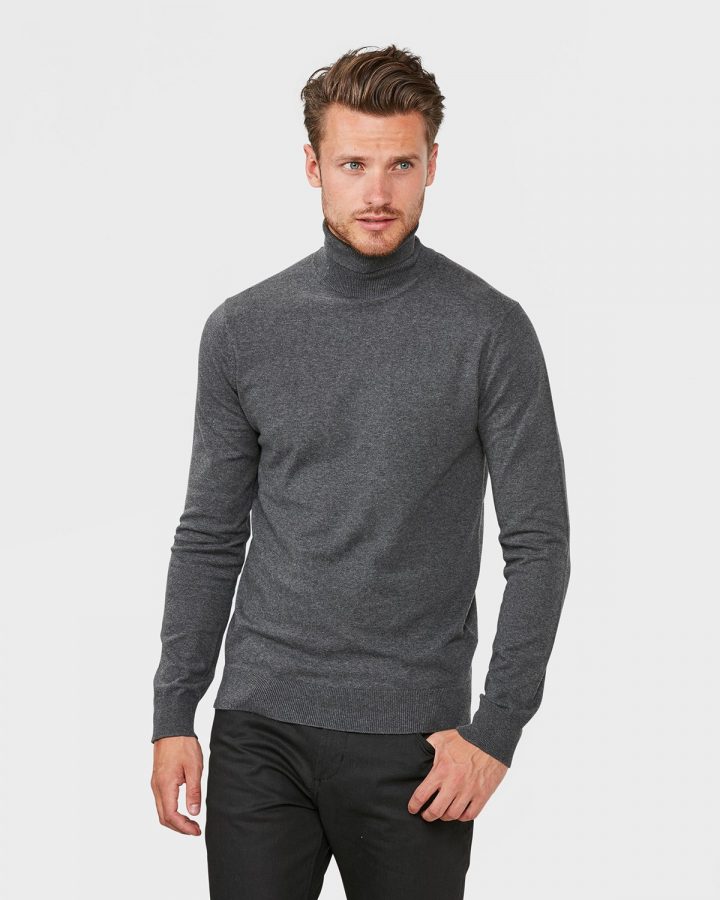 Pull A Col Roule Homme | 79422437 – We Fashion avec Pull Homme Col Cheminée