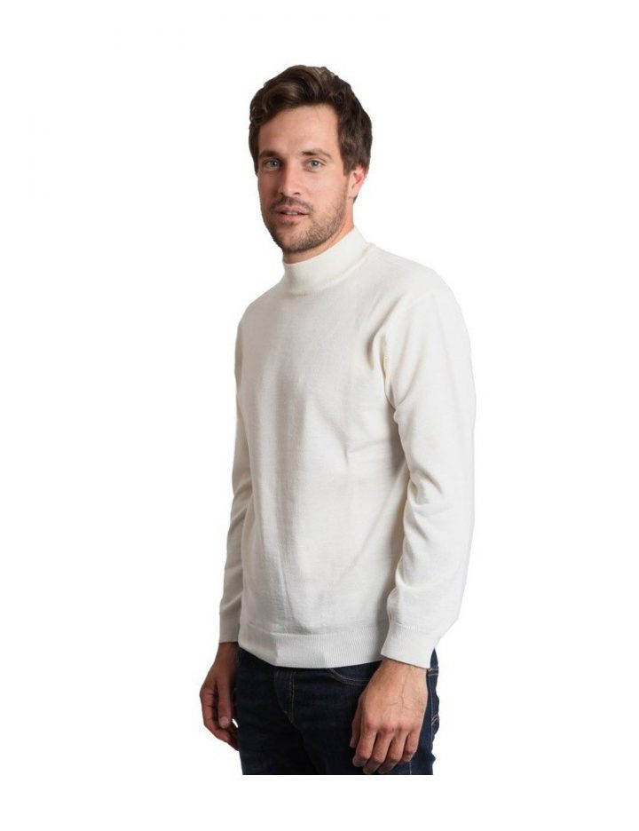 Pull Bérac Col Cheminée Pour Homme Laine Et Acrylique pour Pull Col Cheminée Homme