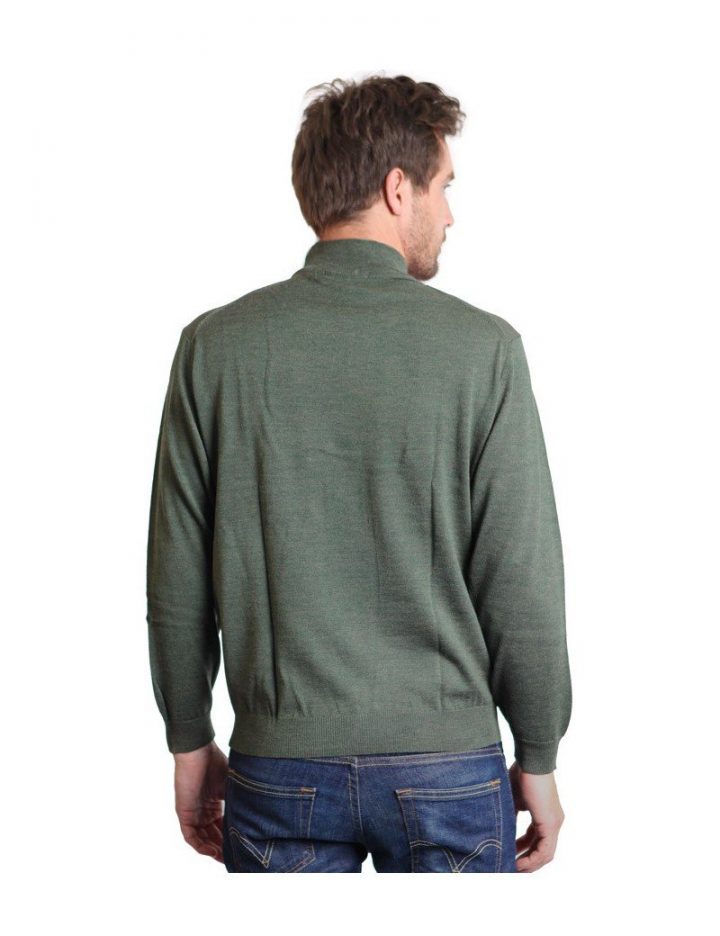 Pull Bérac Col Cheminée Pour Homme, Laine Et Acrylique pour Pull Homme Col Cheminée