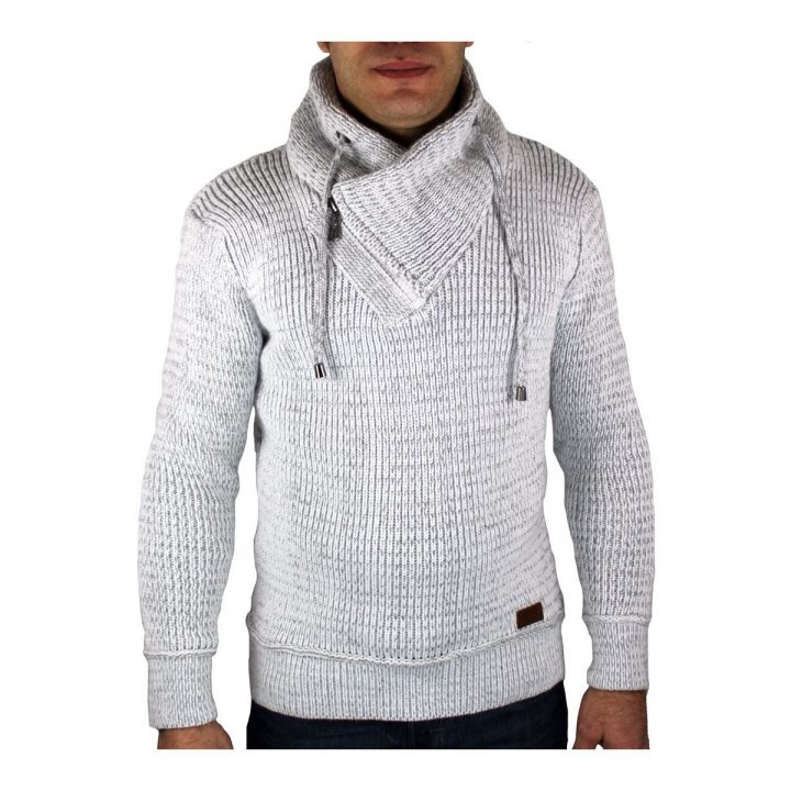 Pull Col Montant – Macktenfashion concernant Pull Homme Col Cheminée