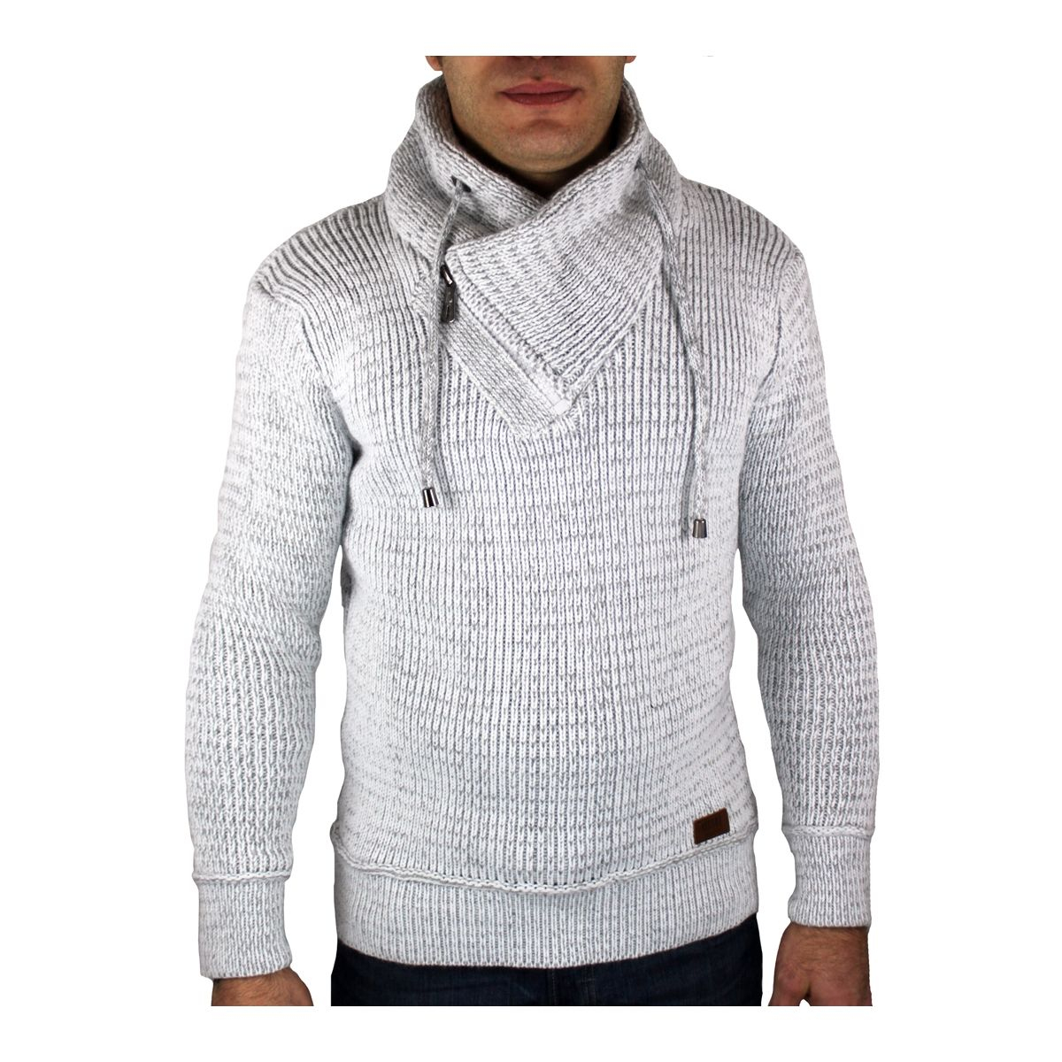 Pull Col Montant - Macktenfashion concernant Pull Homme Col Cheminée