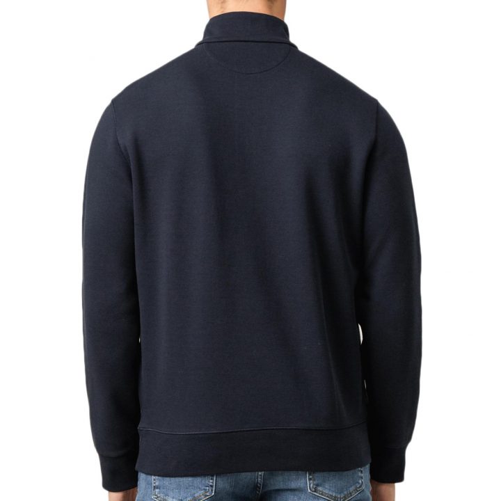 Pull Ralph Lauren Col Cheminée Bleu Marine Pour Homme à Pull Col Cheminée Homme