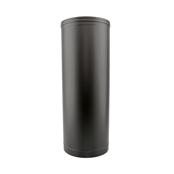 Tube Rigide En Inox 304 Noir / Anthracite Simple Paroi L intérieur Tube Inox Cheminée