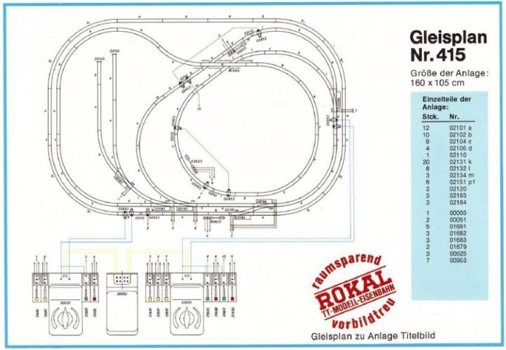 gleisplanheft spur n