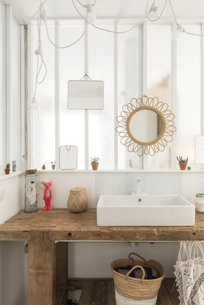 idée meuble salle de bain fait maison