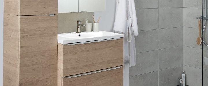 meuble salle de bain bois brico dépôt