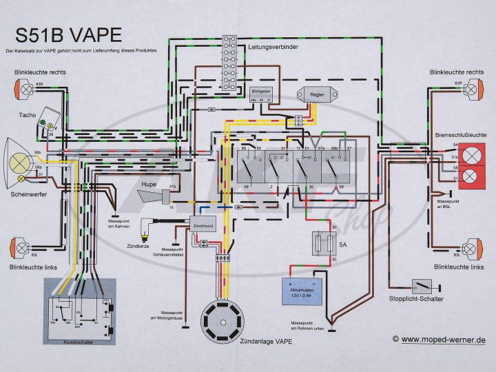 vape zündung s51 schaltplan