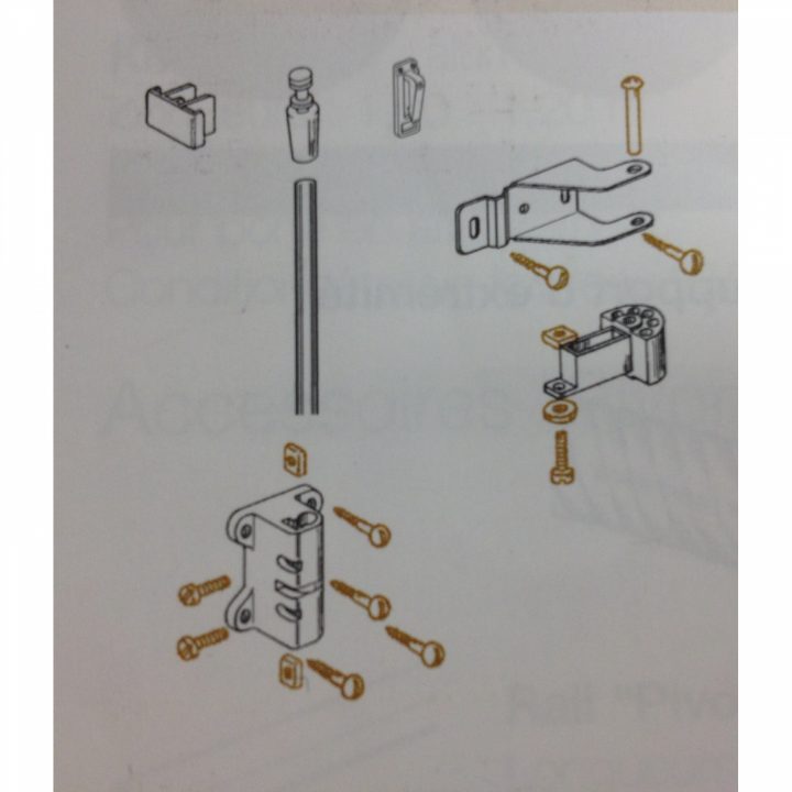 Accessoires Pour Tringle Portières Pivorail Ber – L'Atelier dedans Pivorail