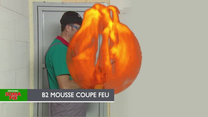 B2 Comment Utiliser La Mousse De Polyuréthane Ignifuge? Mesures  Structurelles Contre Le Feu- Somafix avec Mousse A La Coupe Castorama