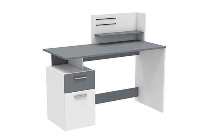 Bureau Platon 122X55Cm pour Bureau Gaming 180X67Cm