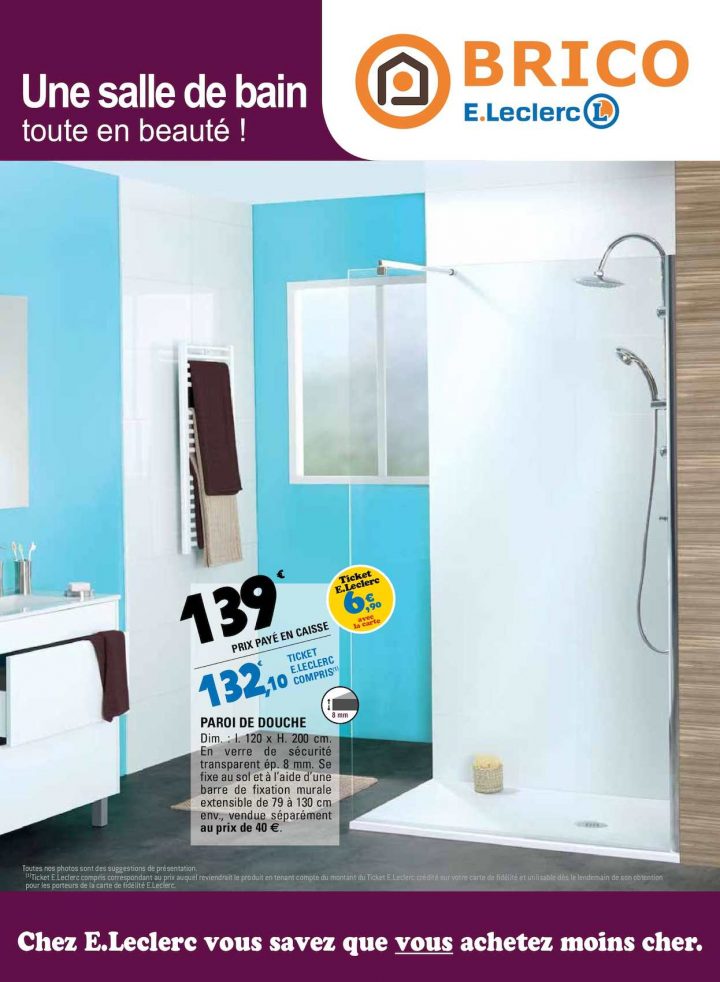 Calaméo – Prospectus Salle De Bains destiné Cabine De Douche Brico Leclerc