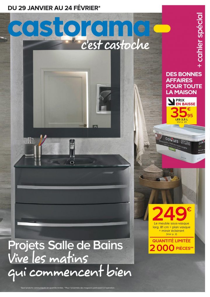 Castorama Catalogue 29Janvier 24Fevrier2014 By dedans Meuble Wc Suspendu Castorama