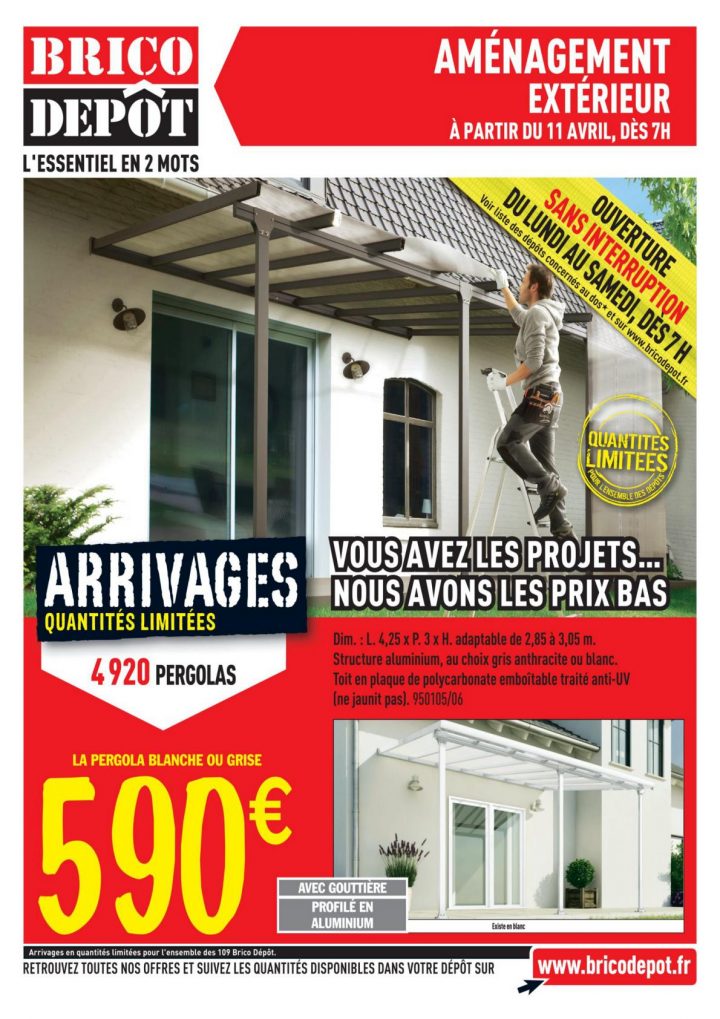 Catalogue Brico Dépôt Aménagement Extérieur Avril 2014 avec Plaquette De Parement Extérieur Brico Dépôt