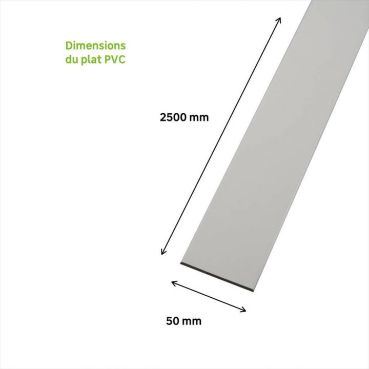 Champlat Pvc Blanc | Leroy Merlin intérieur Champlat Pvc 70Mm