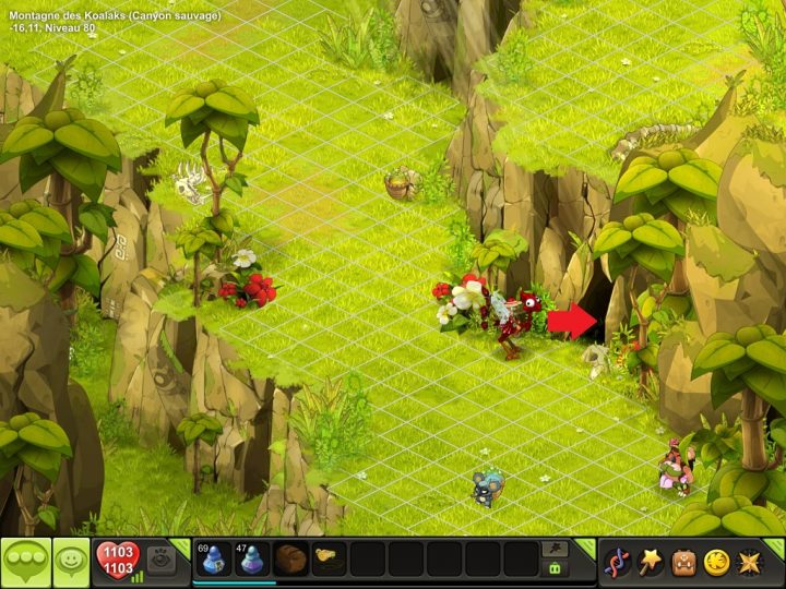 Chemin Du Donjon Du Skeunk | Le Bazar De Papycha pour Dofus Retro Chemin Skeunk