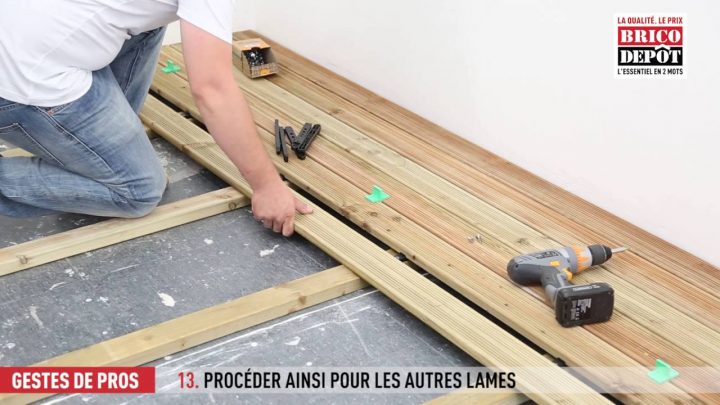 Comment Fixer Des Lames De Terrasse ? concernant Planche De Coffrage Brico Depot