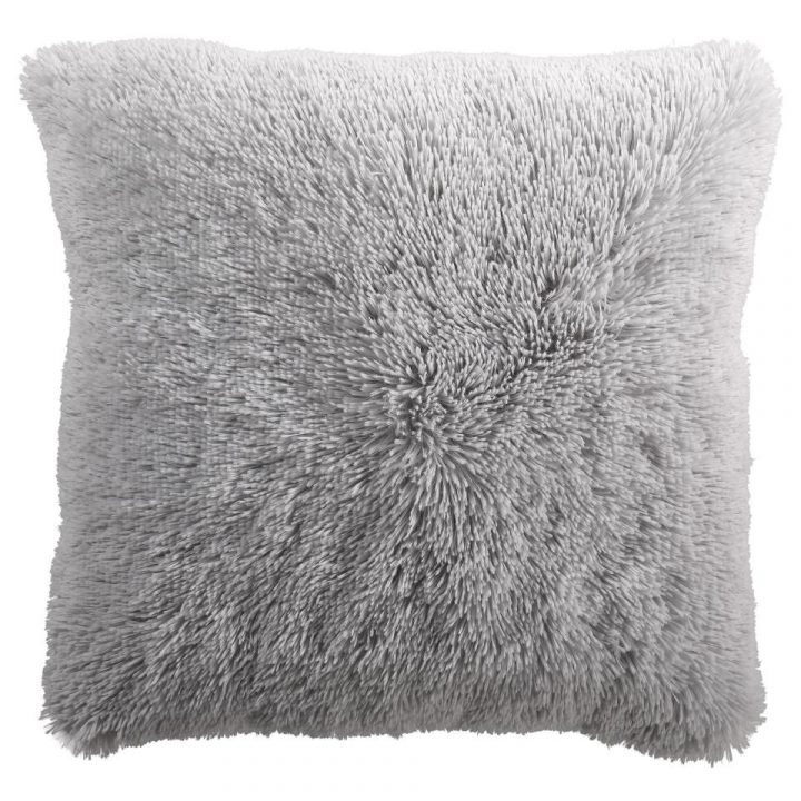 Coussin Déco Super Doux (50X50, Gris Clair) avec Coussin Extérieur Jysk