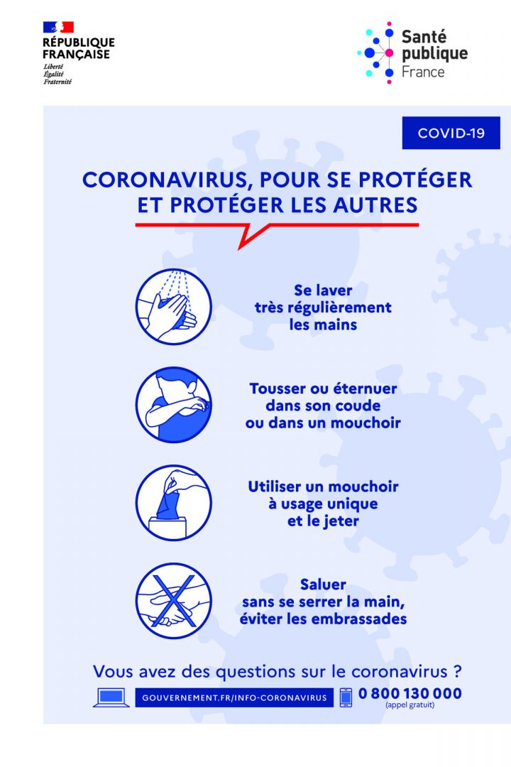 Covid-19 : Guide Des Employeurs Pour Protéger Leurs Salariés à Affiche Toilette Propre Entreprise