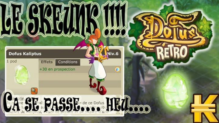 Dofus Rétro, Terrible Donjon Skeunk, Drop Astuce Et Strat !!! Ca Se Passe  Pas Comme Je Voudrais serapportantà Chemin Skeunk 1.29 Rétro