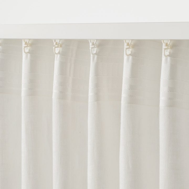 Dytåg Rideaux, 2 Pièces – Blanc 145X300 Cm avec Rideaux Lin Ikea