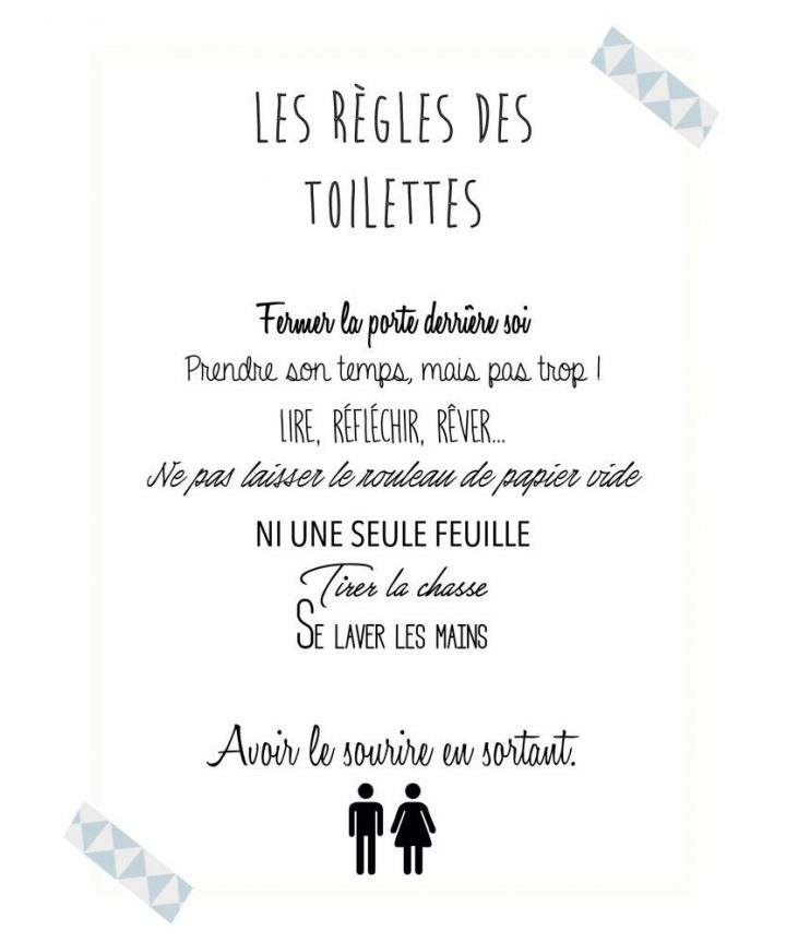 Épinglé Sur Déco Murale serapportantà Affiche Toilettes À Imprimer Gratuite