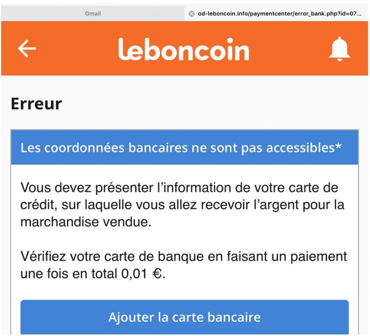 Gare À L'Arnaque Au Prépaiement Sur Leboncoin.fr serapportantà Le Bon Coin 83