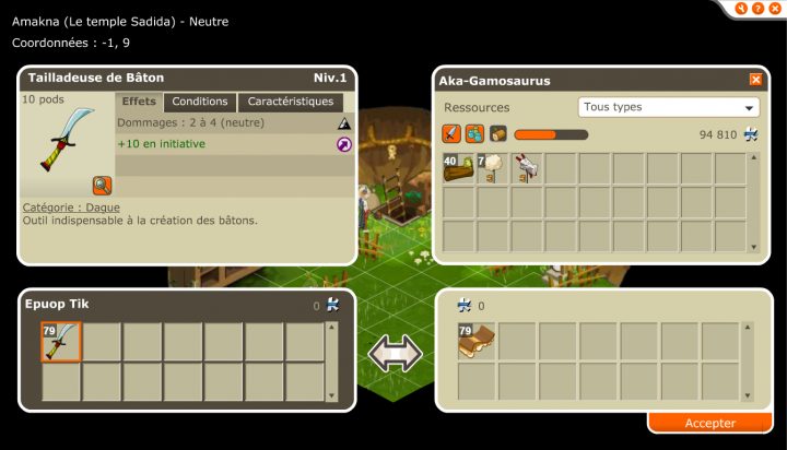 Liste Et Position Des Pnj – Astuce Kamas Dofus Rétro pour Chemin Skeunk 1.29 Rétro