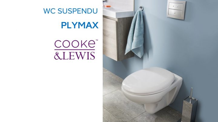 Pack Wc Suspendu Plymax Cooke&Lewis (671034) Castorama dedans Meuble Wc Suspendu Castorama