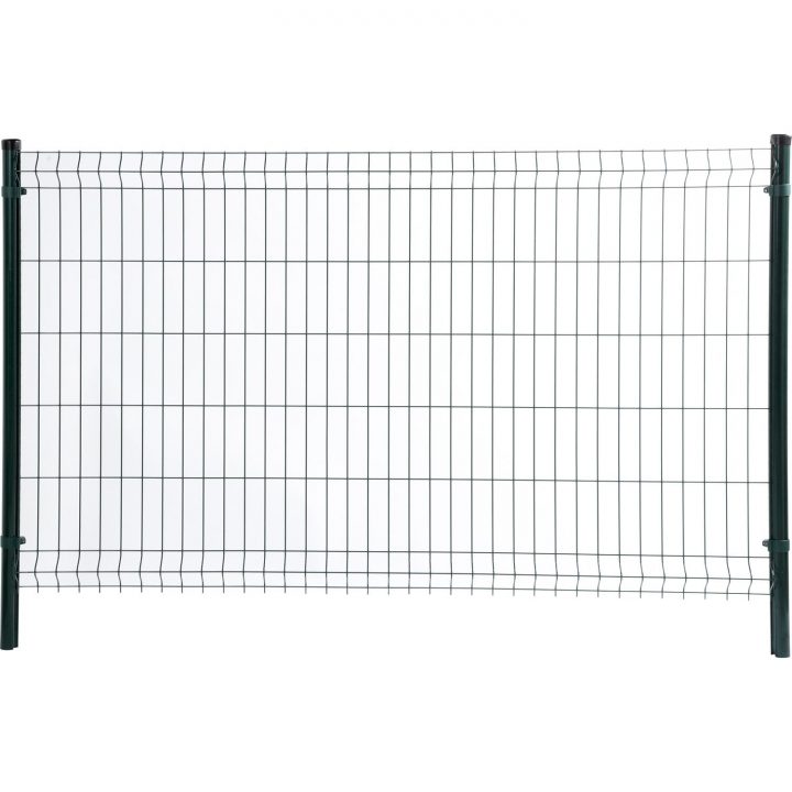 Panneau Grillagé Soudé Eco, Hauteur 1M, Maille 200 X 50 Mm serapportantà Panneau Grillage Rigide Leroy Merlin