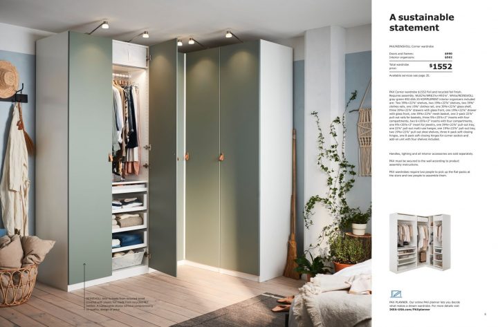 Pax Inspiration – Ikea Wardrobe Brochure 2019 | Ikea dedans Dressing Profondeur 30 Cm Ikea