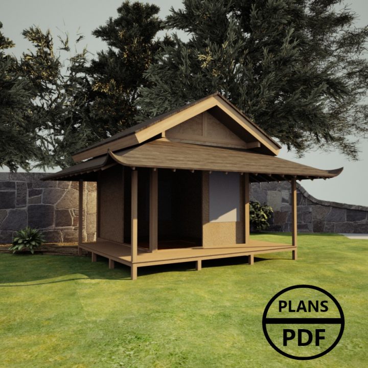 Plan Abri De Jardin En Bois : Plans En Pdf À Télécharger concernant Plan Abri De Jardin Gratuit