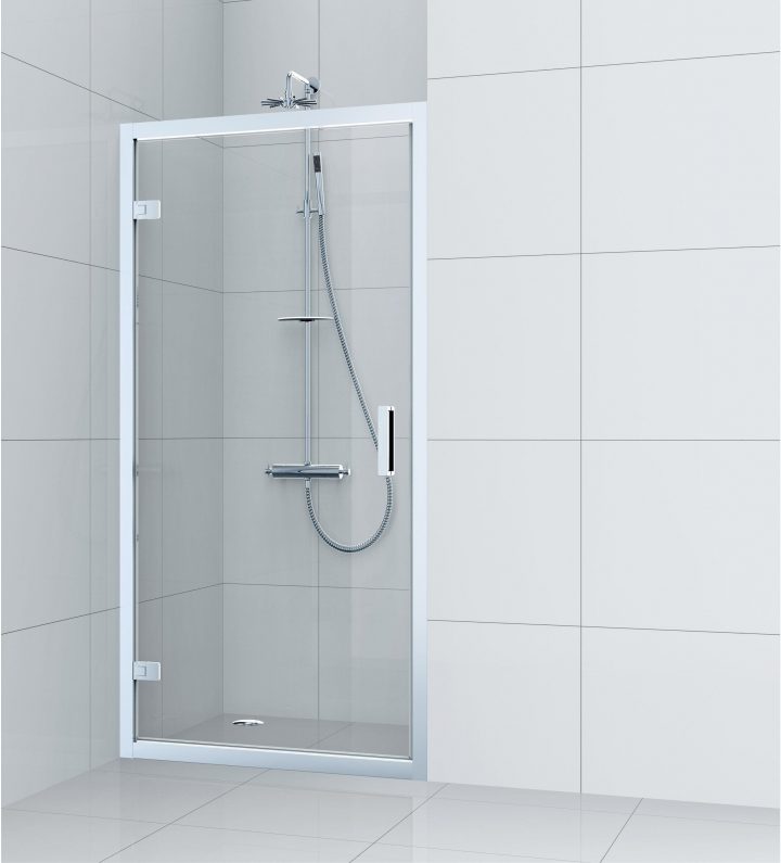 Porte De Douche Pivotante 70 Cm, Transparent, Charm Sensea avec Porte De Douche Sensea