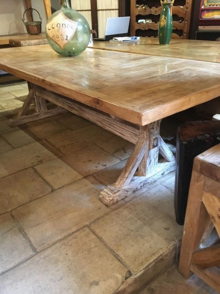 Table De Ferme Le Bon Coin Bretagne | Dining Table, Rustic concernant Le Bon Coin Bretagne