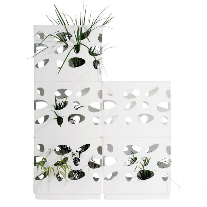 Image Viteo – Gardenwall Trennwand | Room Divider intérieur Bloc Module Végétal Kubb