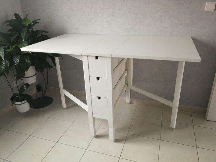 La Table De Coupe De Céline – Ma Maman La Fée encequiconcerne Table Norden Ikea Le Bon Coin