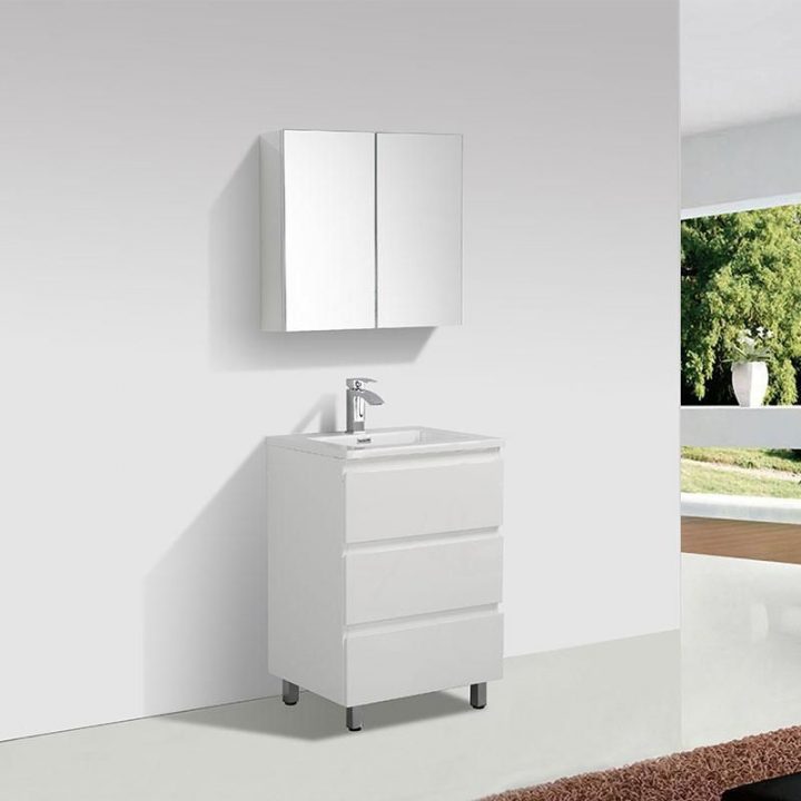 meuble vasque salle de bain 50 cm largeur