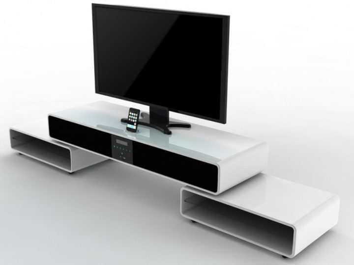 meuble tv home cinema intégré