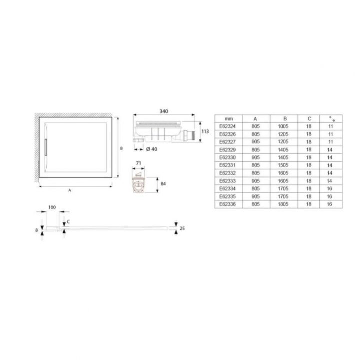 Receveur De Douche Sur Mesure | Leroy Merlin à Receveur Sur Mesure Leroy Merlin