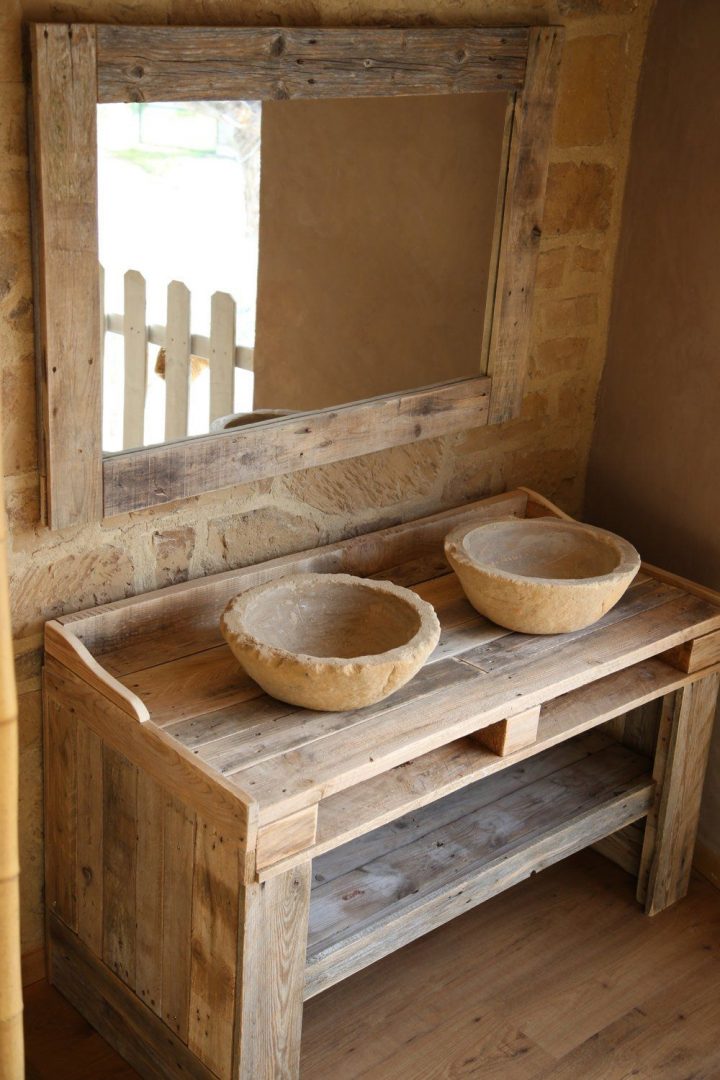 meuble salle de bain fabrication maison