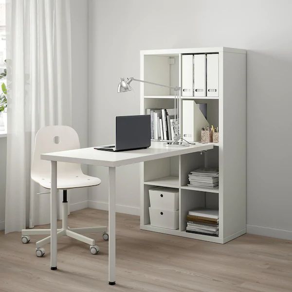 bureau avec meuble ikea