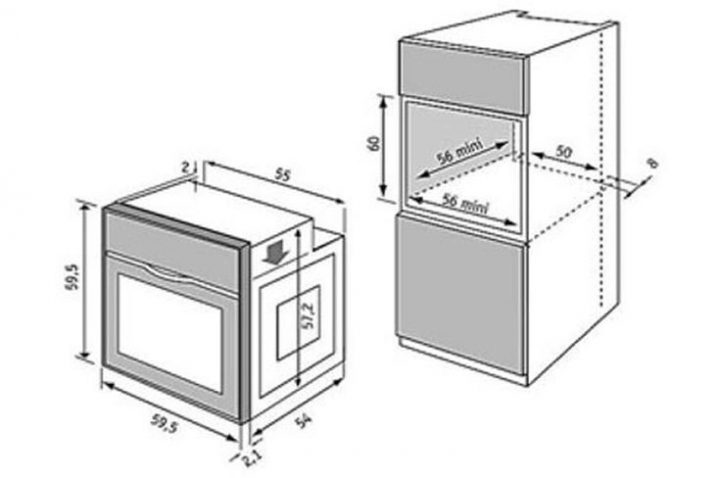 meuble pour four encastrable en hauteur